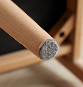 Beech, Cherry Solid Wood Makeup Stool Chair