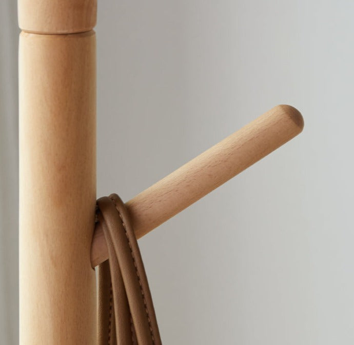Beech, Ash Solid Wood Clothes Hanger Rack