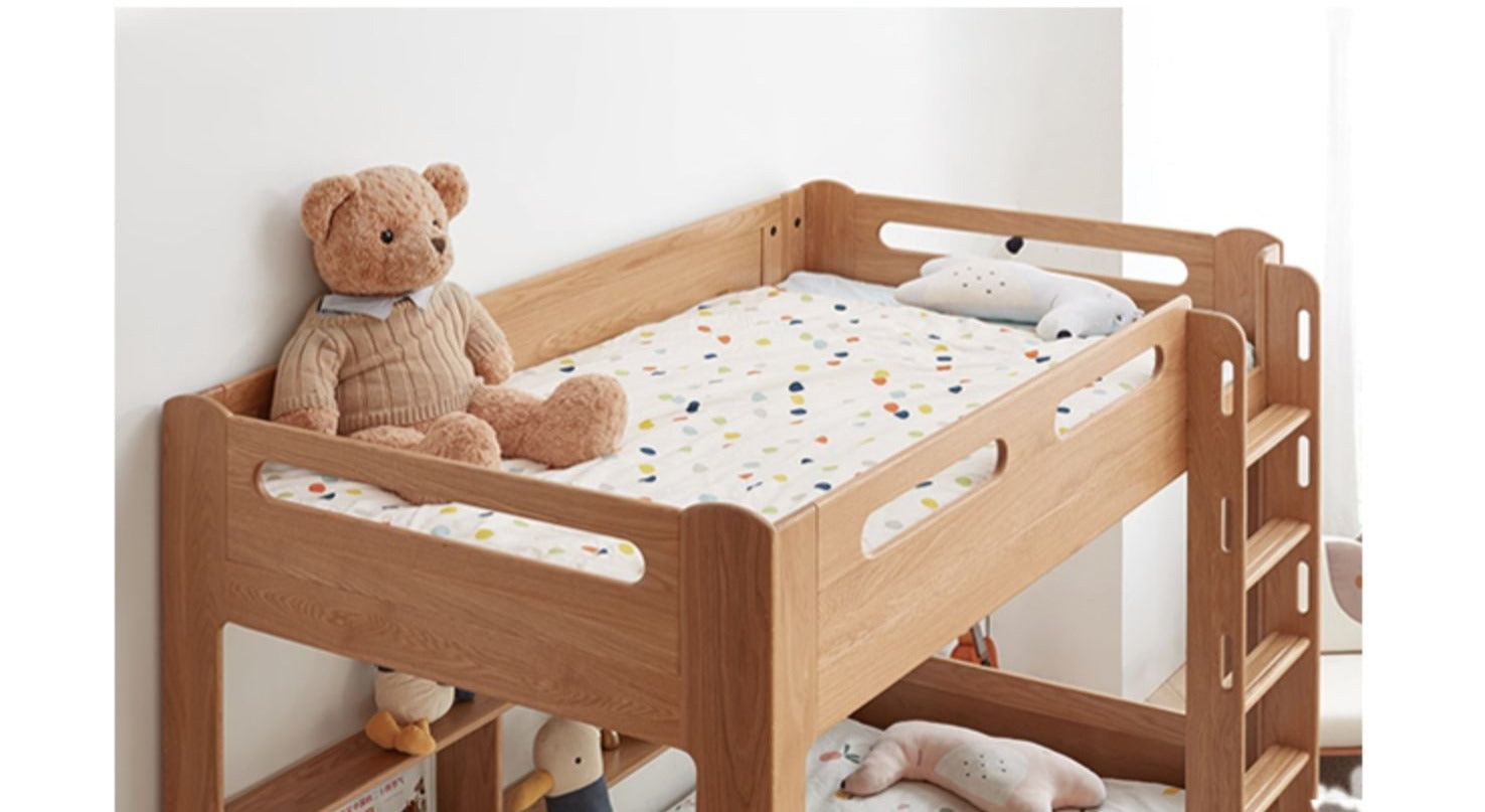 Beech, Rubberwood solid wood Bunk Bed.
