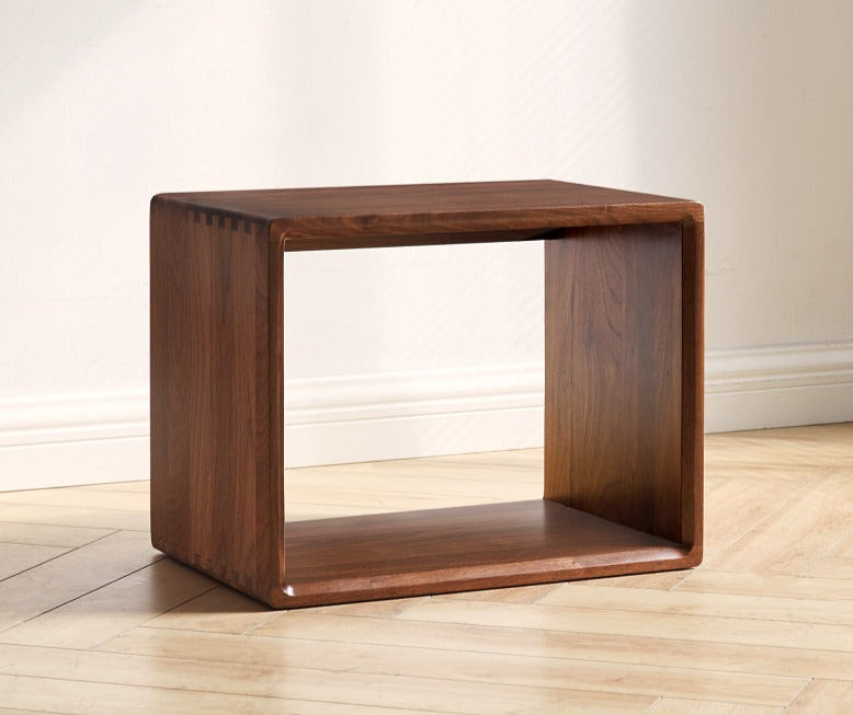Black Walnut, Сherry, Oak, Poplar Solid Wood Lattice Floor-To-Ceiling Bookshelves