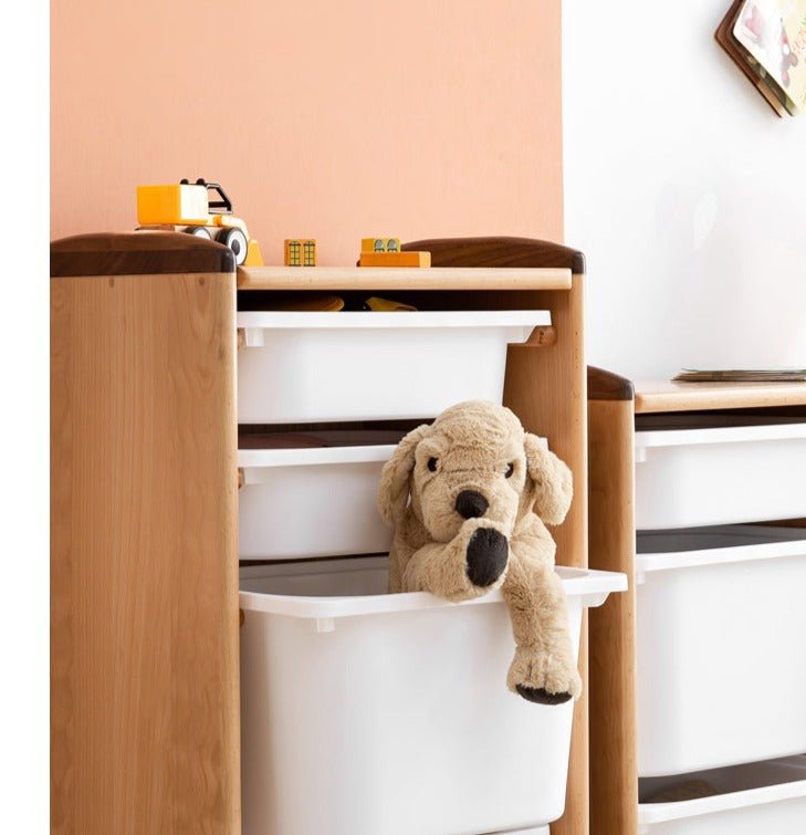 Beech Solid Wood Kids Storage