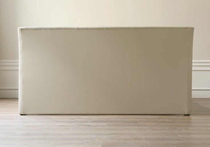 Yellow Cowhide Luxe Wood Bed