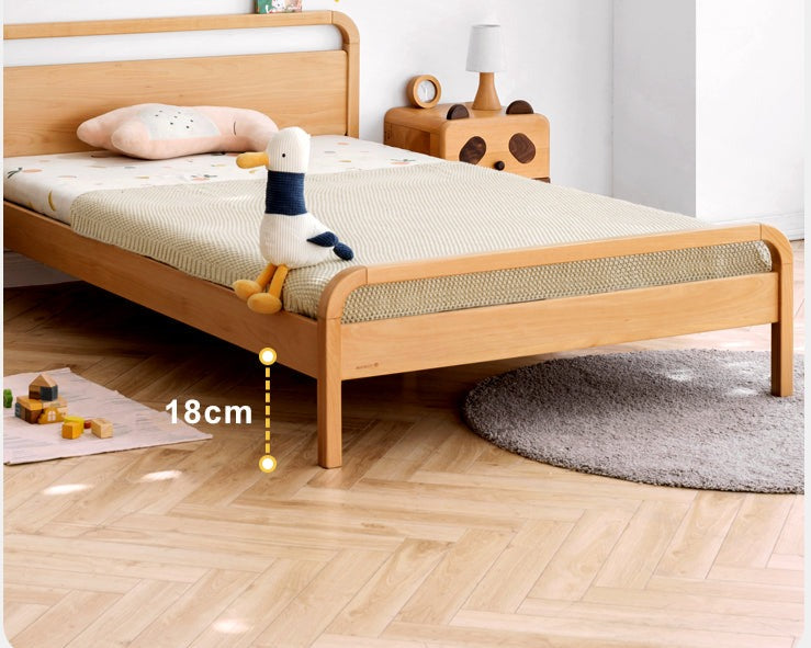 Beech solid wood Multi-functional with storage box bed<