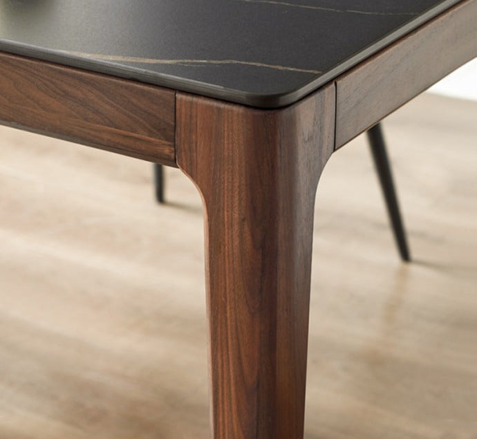 Black Walnut Dining Tables With Slate Top