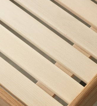 Bed black walnut solid wood