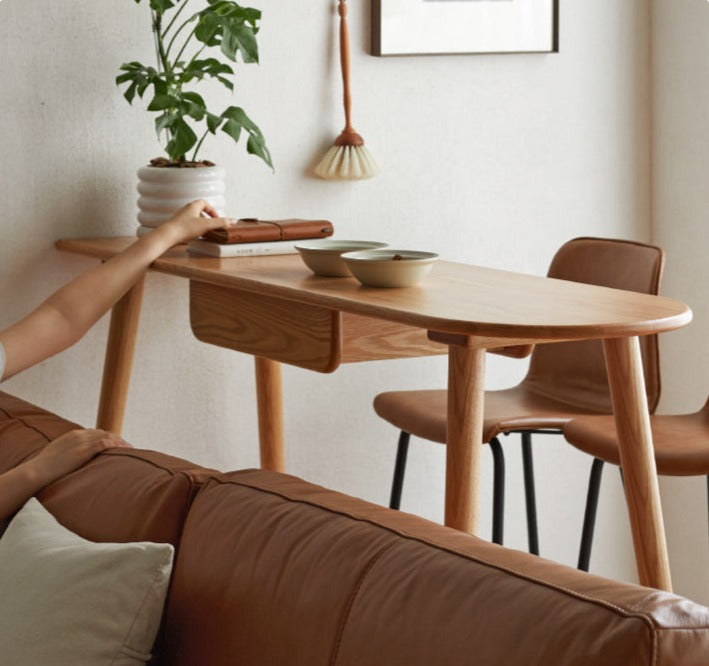 Oak, Cherry Solid Wood Bar Table