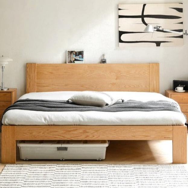 Oak solid wood Bed - SPECIAL PRICE