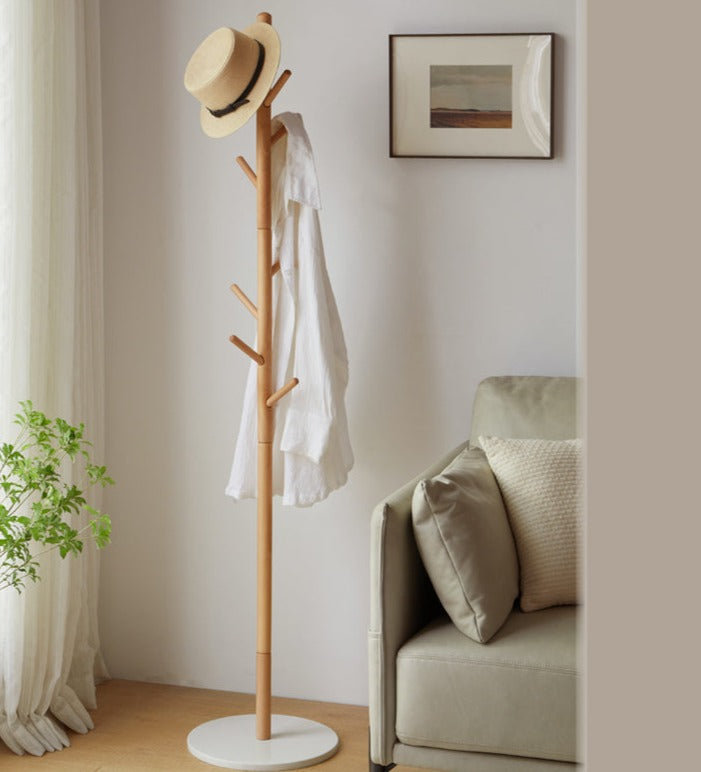 Beech, Ash Solid Wood Clothes Hanger Rack
