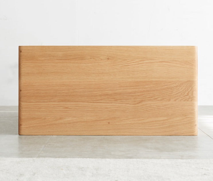 Oak Solid Wood Bookcase Bookshelf
