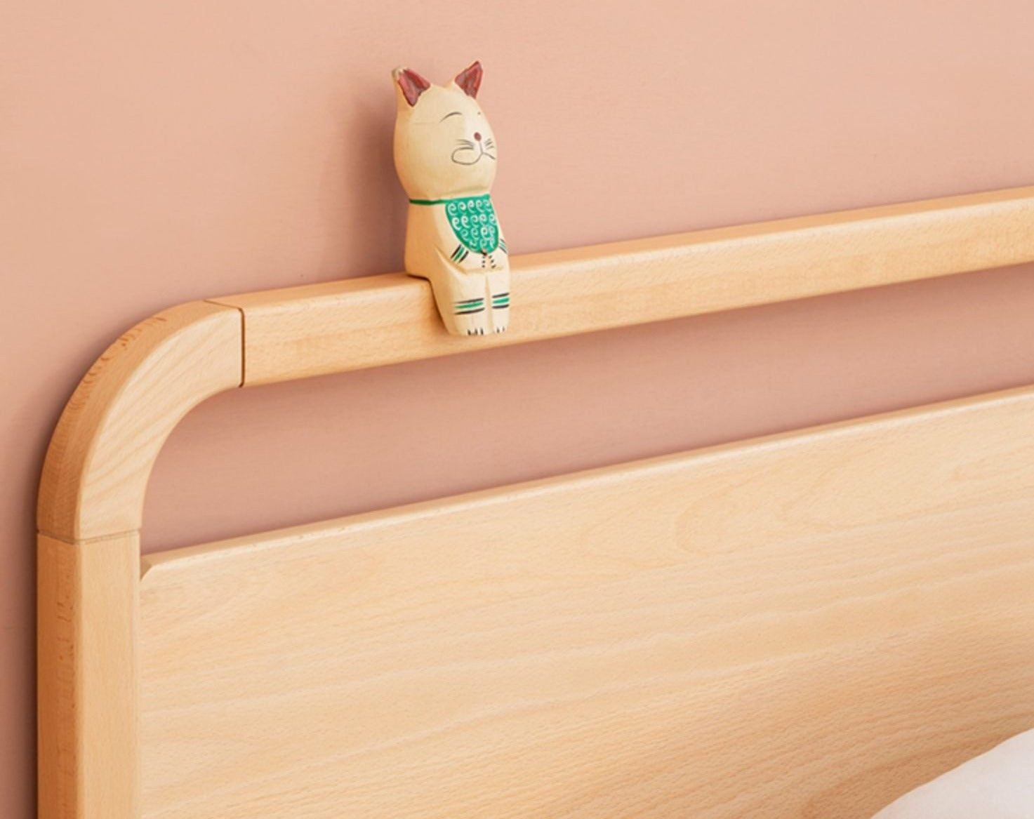 Beech solid wood kids bed