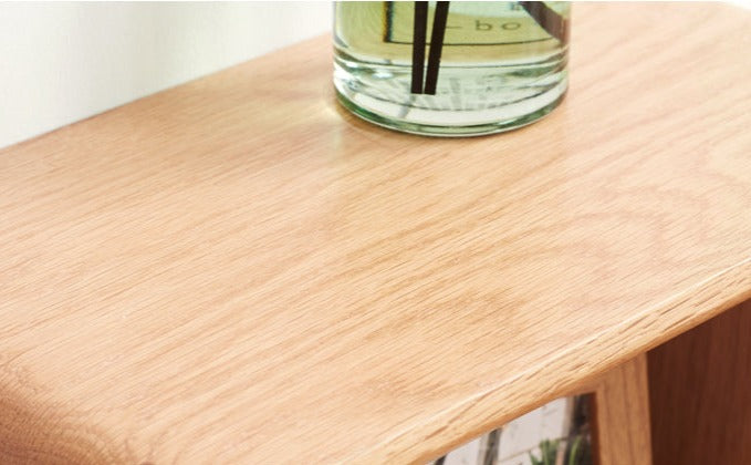 Oak Solid Wood Side Cabinet Combination