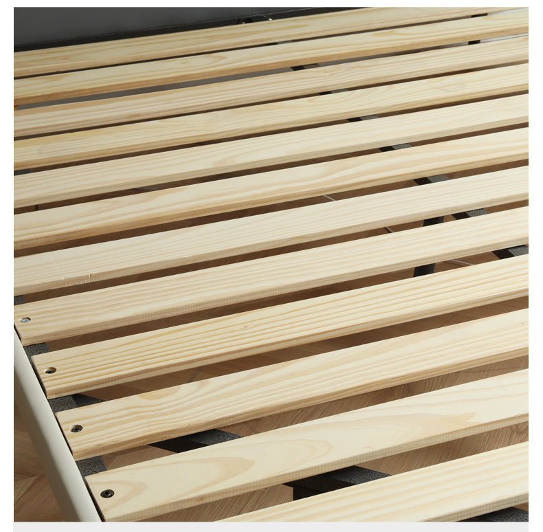 Suspension Technology Fabric Bed,Leather Bed with Light