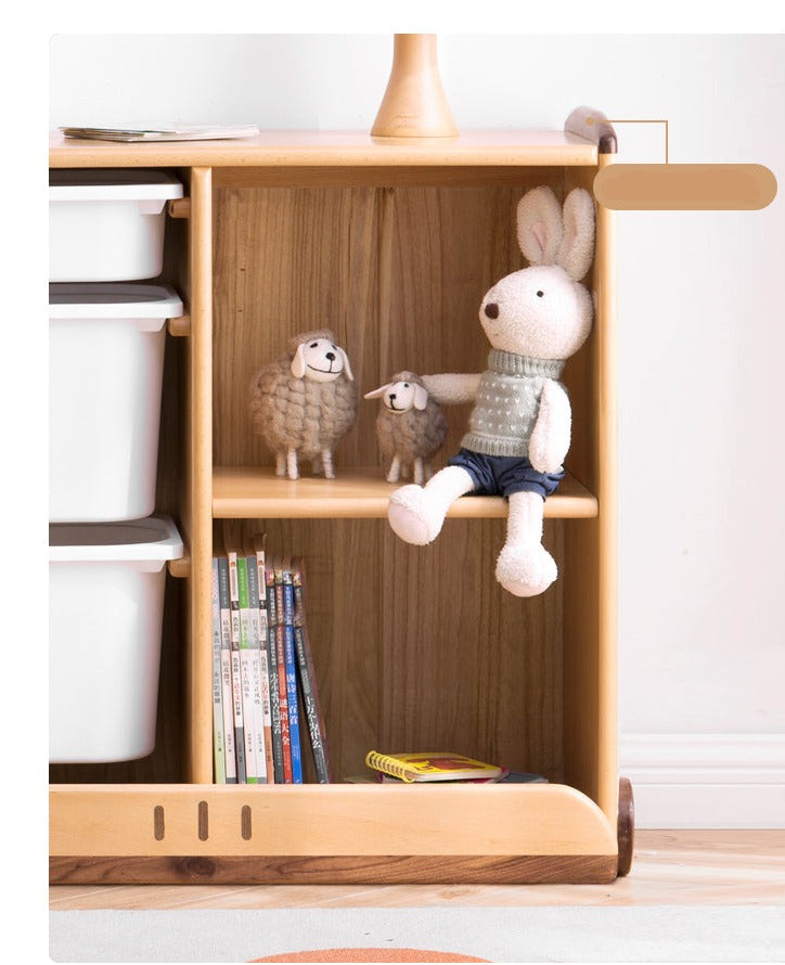 Beech Solid Wood Kids Storage
