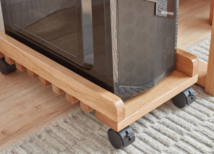 mobile shelf for computer