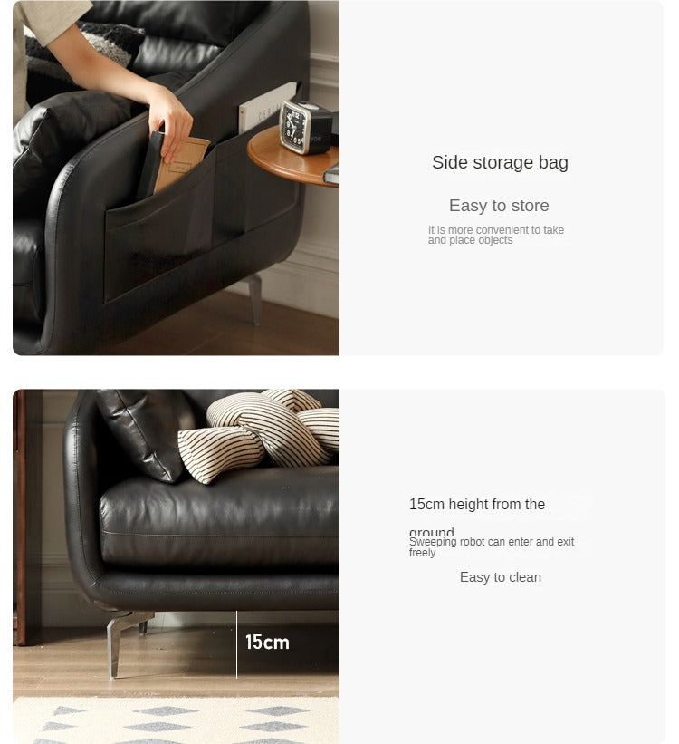 Leather Classic Genuine sofa.