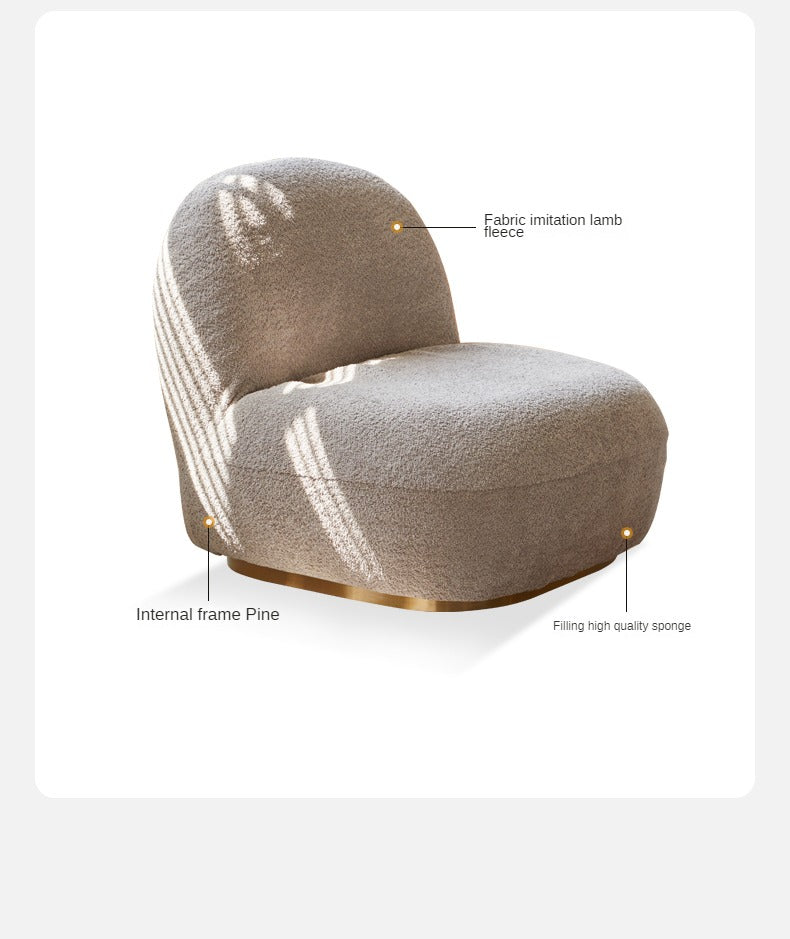 Lounge lamb rotatable, removable, washable*
