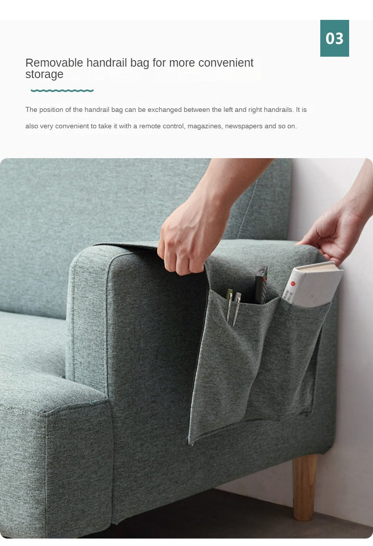 Fabric Double Sofa Scandinavian.