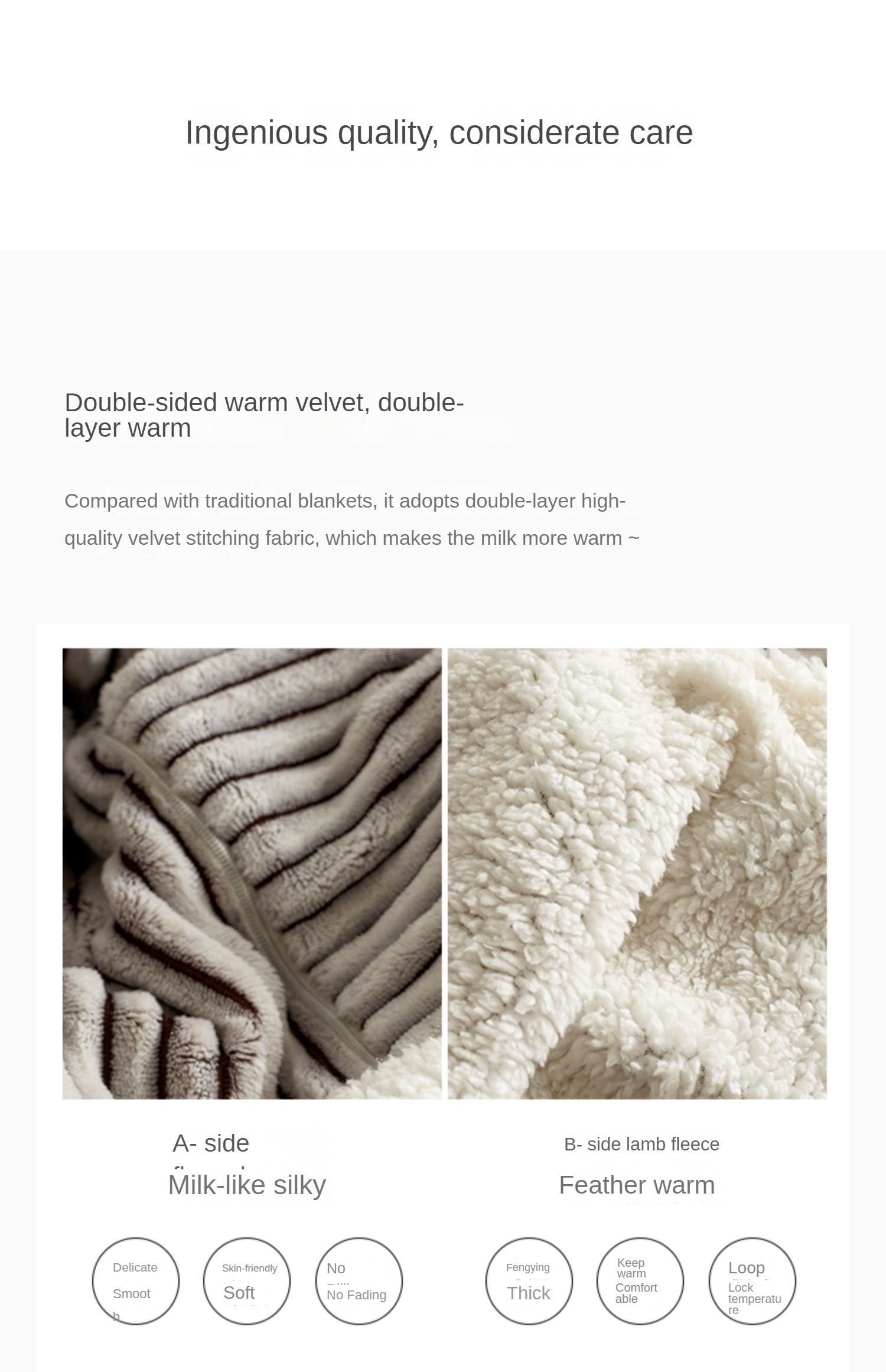 Warm Sheep Pillow Blanket 2-in-1
