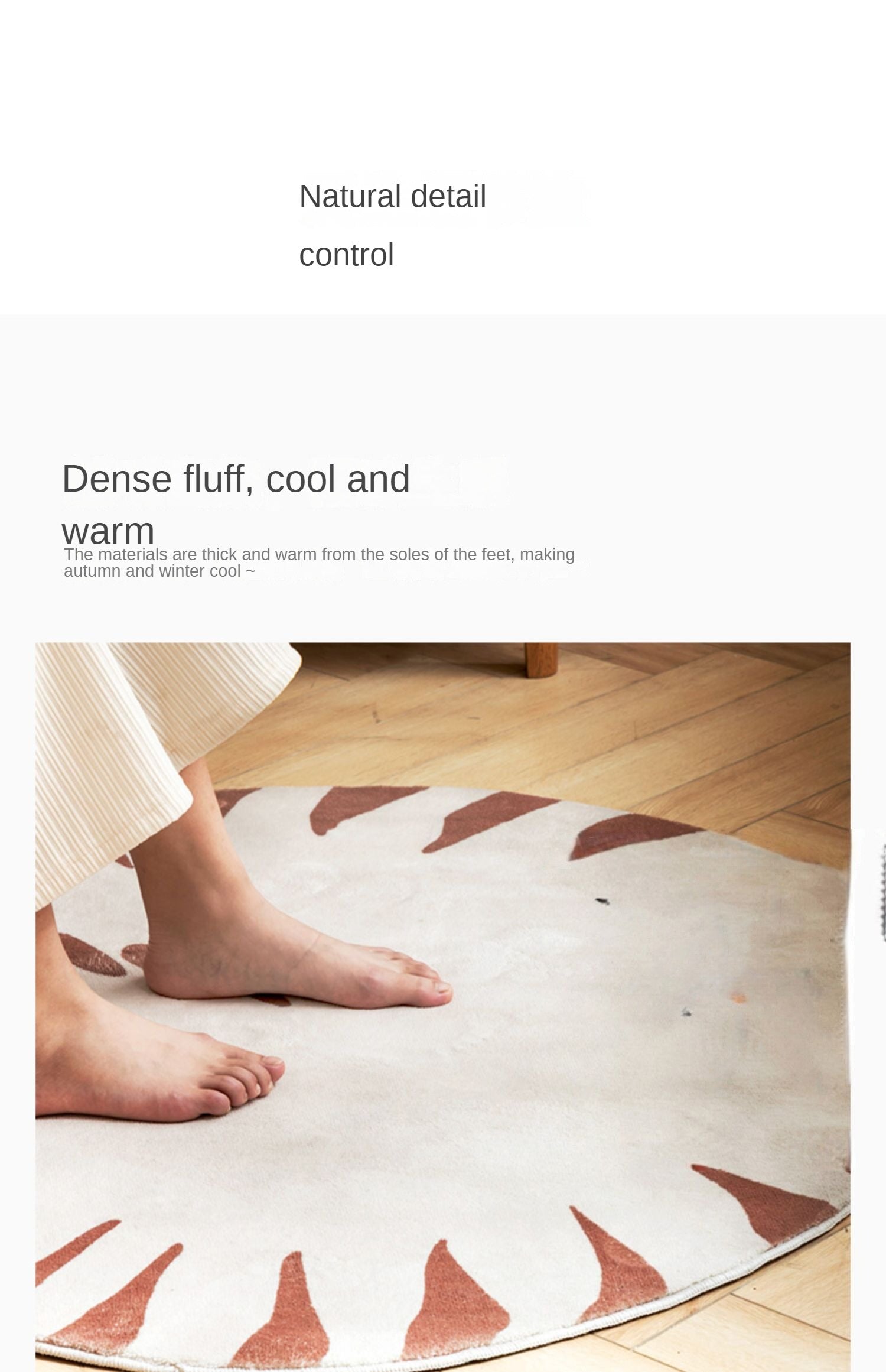Anti-dirty cute non-slip carpet