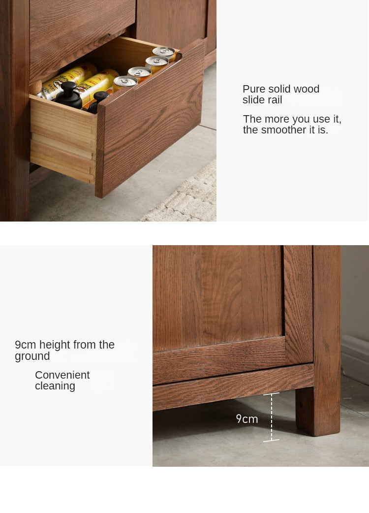 Oak Solid Wood Nordic Sideboard