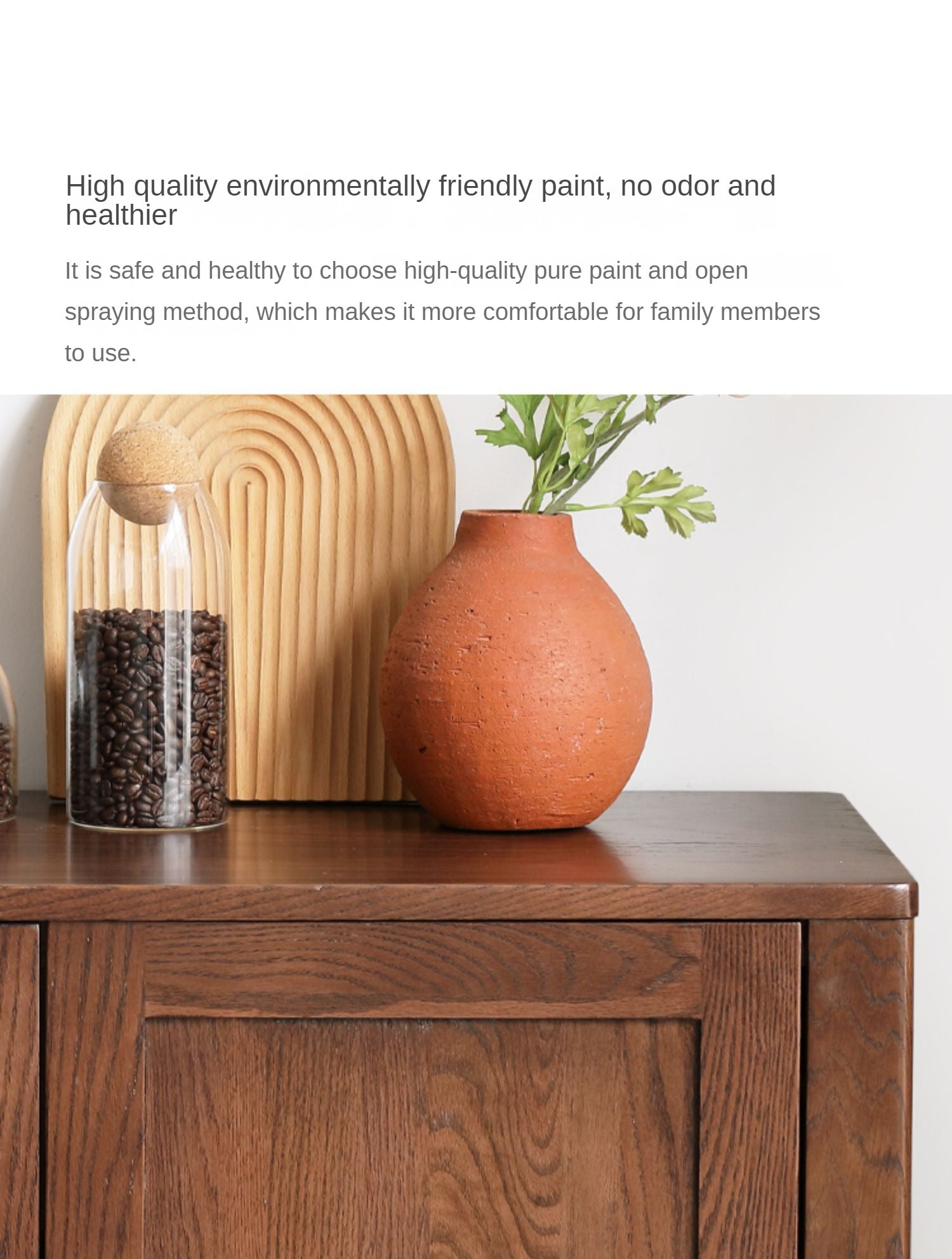 Oak Solid Wood Nordic Sideboard