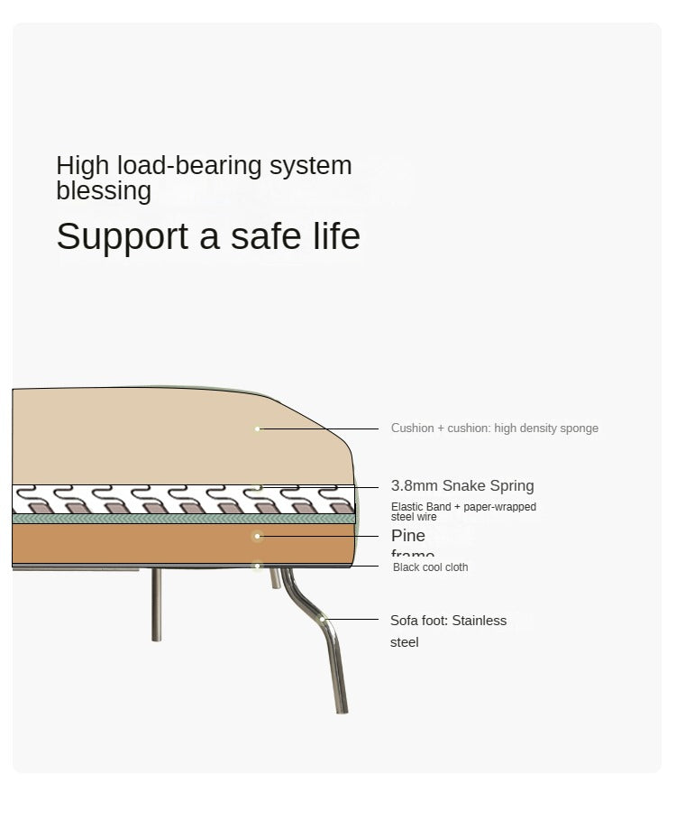 Retro Corduroy Sleeper Sofa.