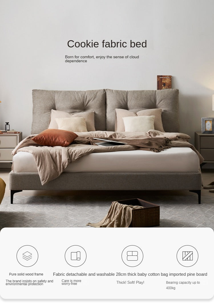 Lightweight Luxury Fabric Bed