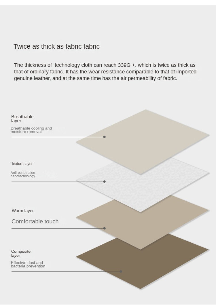 Suspension Technology Fabric Bed,Leather Bed with Light