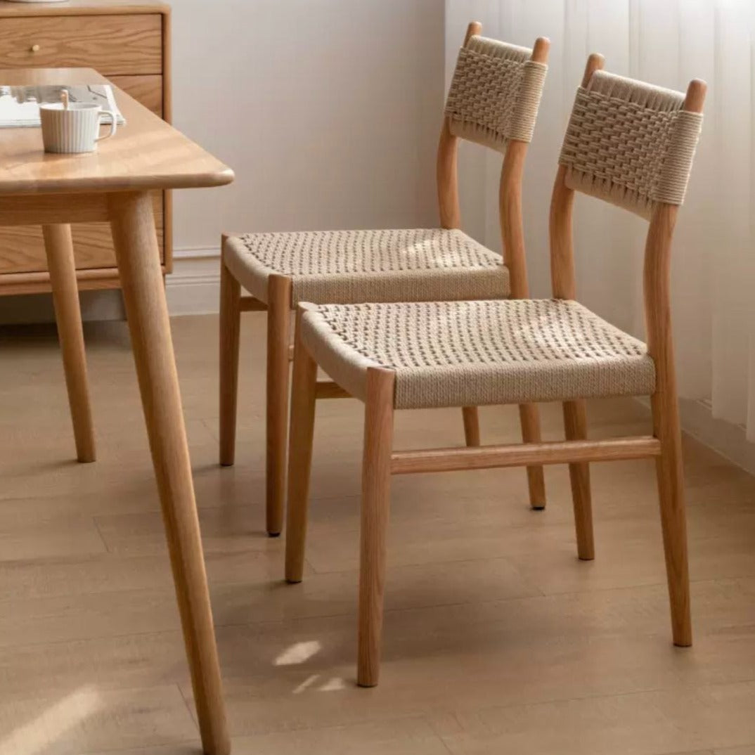 Rope dining chairs sale