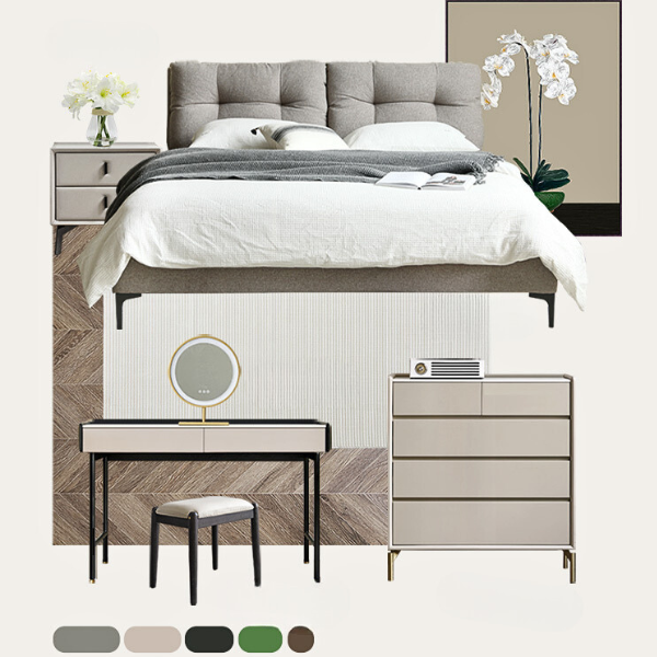 Lightweight Luxury Fabric Bed