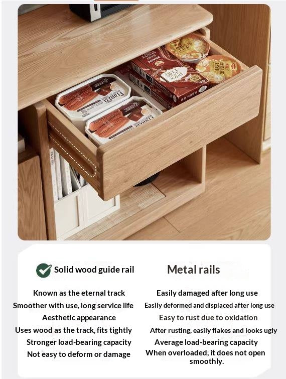 Ash Solid Wood Modern Minimalist Office Desk