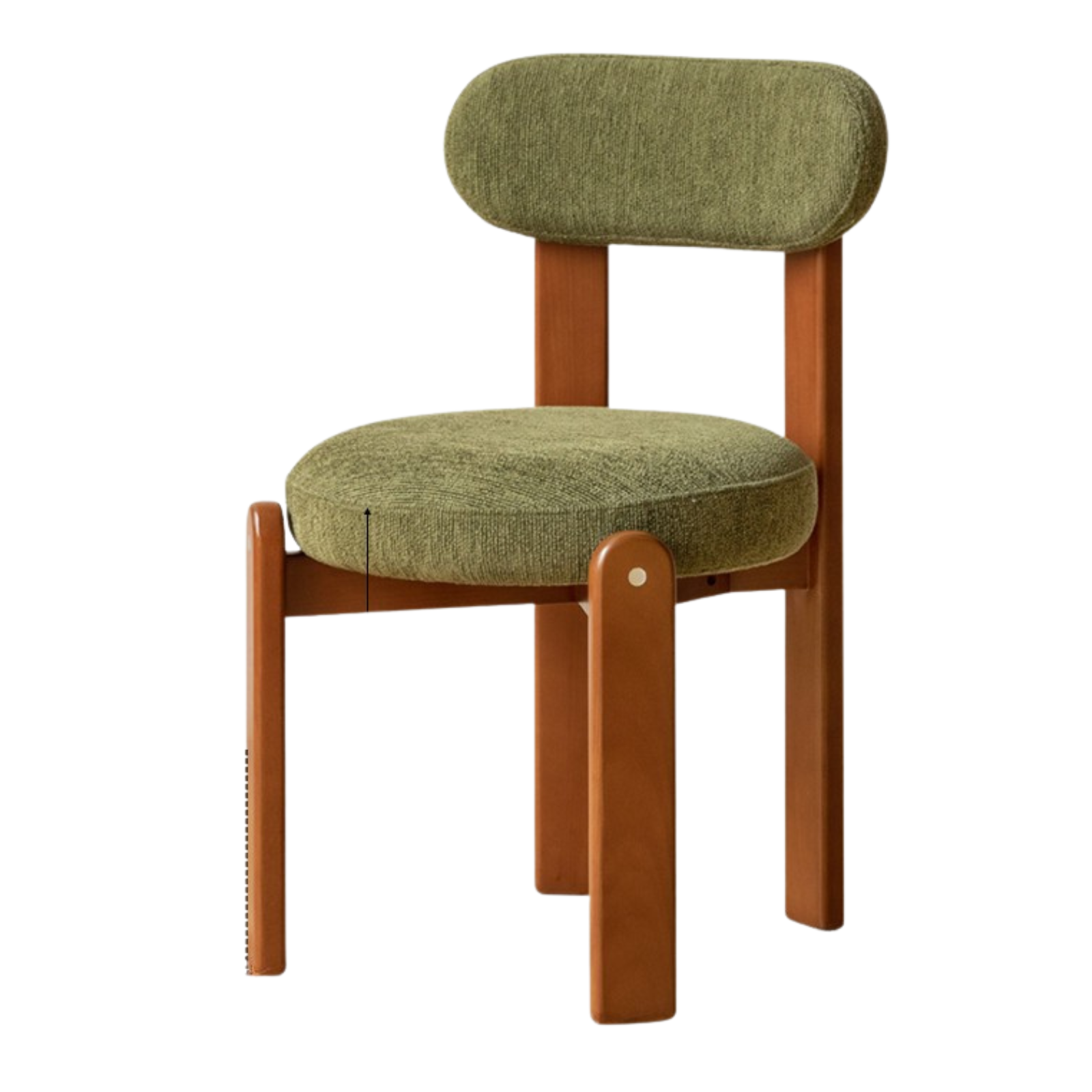 Beech, Rubberwood, Black Walnut, Cherry Solid Wood French Antique Style Chair