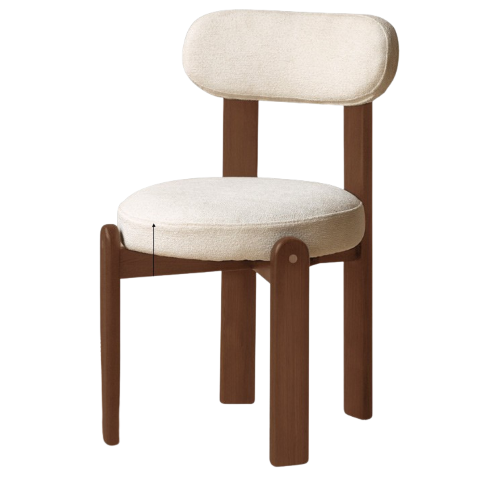 Beech, Rubberwood, Black Walnut, Cherry Solid Wood French Antique Style Chair