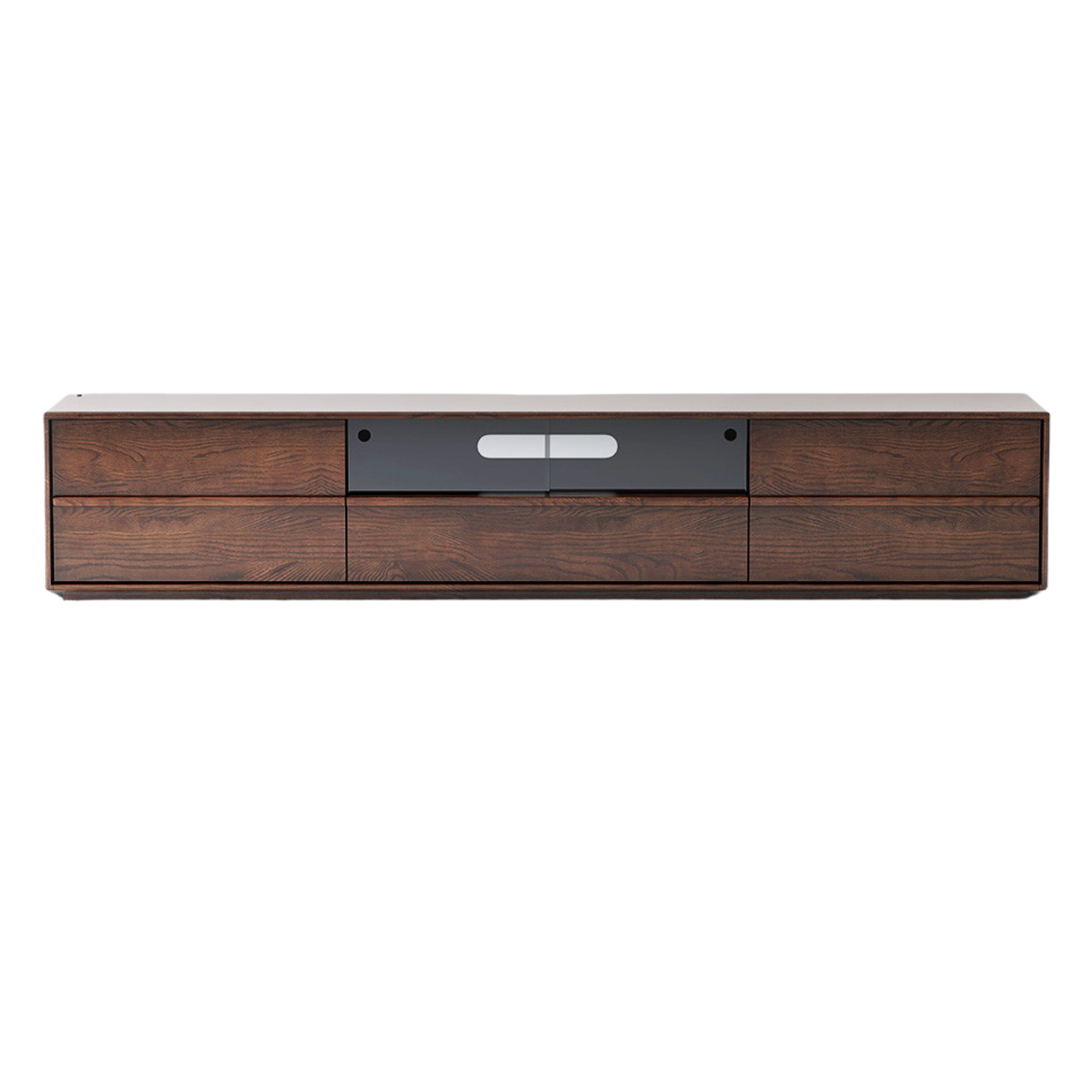 White Oak, Black Walnut Solid Wood TV Stand