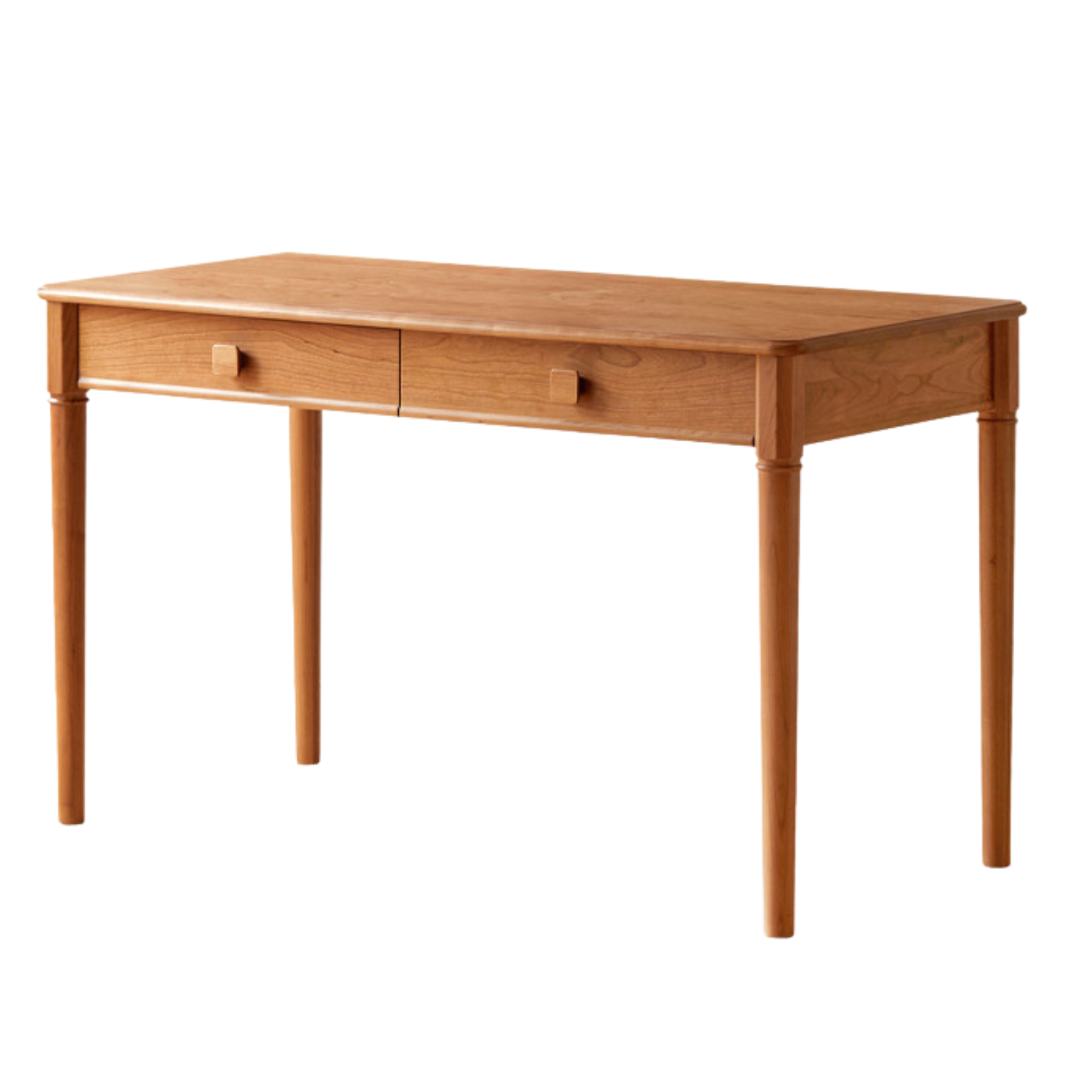 Cherry Solid Wood Antique Style Retro Drawer Desk