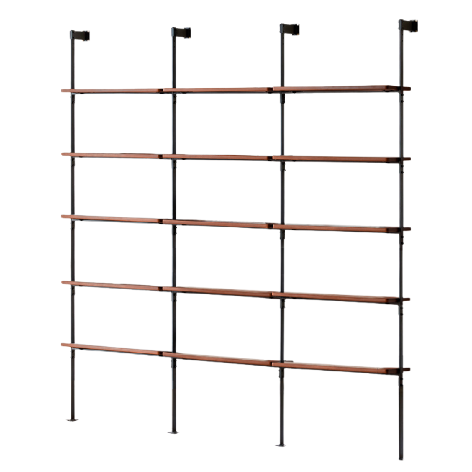 Poplar Solid Wood Bauhaus Bookshelf