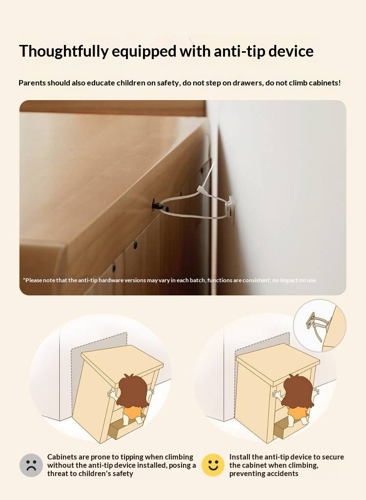 Beech Solid Wood Children's Bookshelf