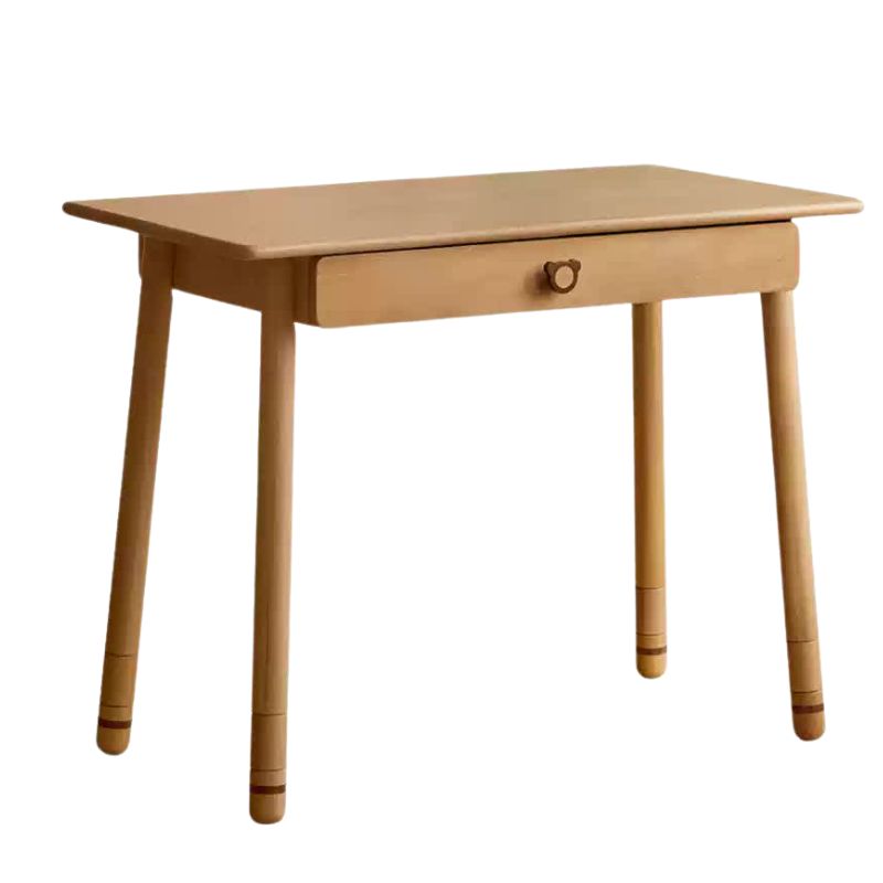 Beech, Oak Solid Wood Children's Study Table