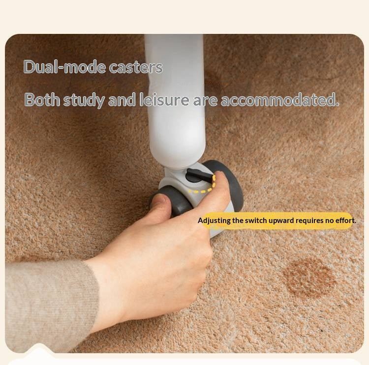 Children's Study Chair with Adjustable Backrest and Adjustable Lift