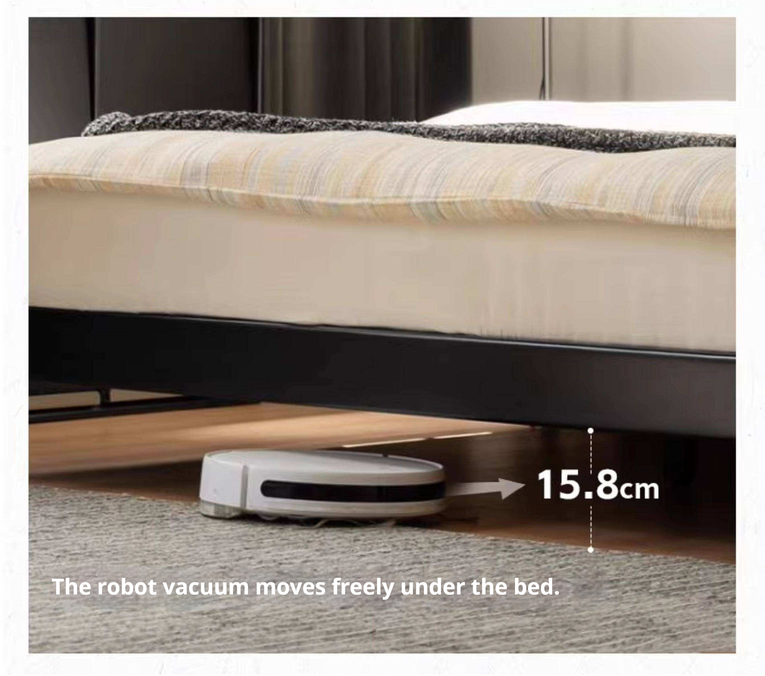 Rubberwood Solid Wood Genuine leather, Fabrics Simple Soft Double Bed