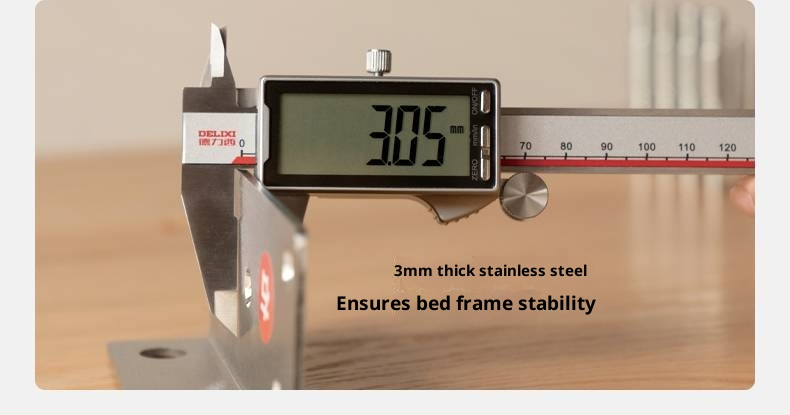 Black Walnut Solid Wood Suspended Modern Simple Bed