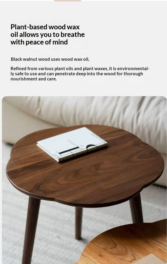 Black Walnut, Cherry Solid Wood Coffee Table