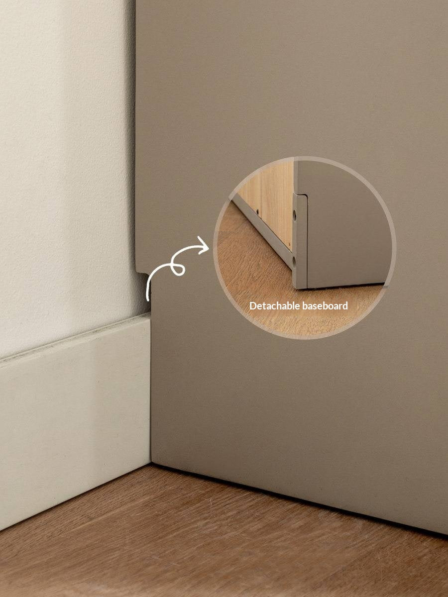 Poplar Solid Wood Light Luxury Six-Drawer Chest