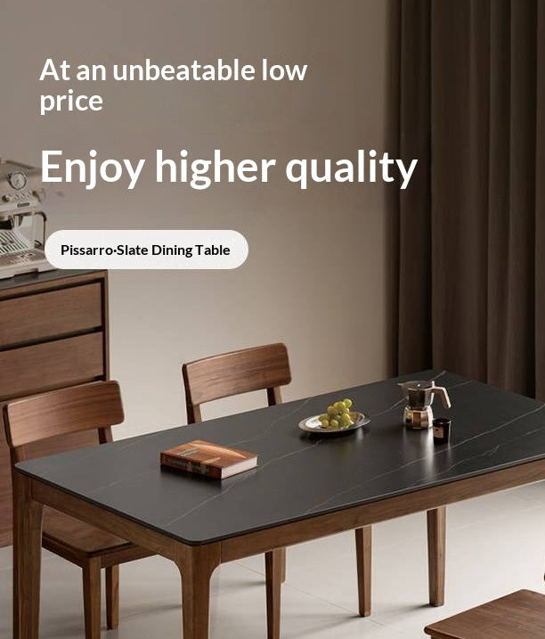 Black Walnut Dining Tables With Slate Top