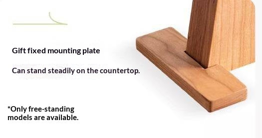 Cherry Solid Wood Nordic Style Eco Friendly Wall Clock