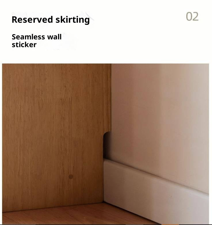 Solid Rubberwood Floor Standing Bookcase