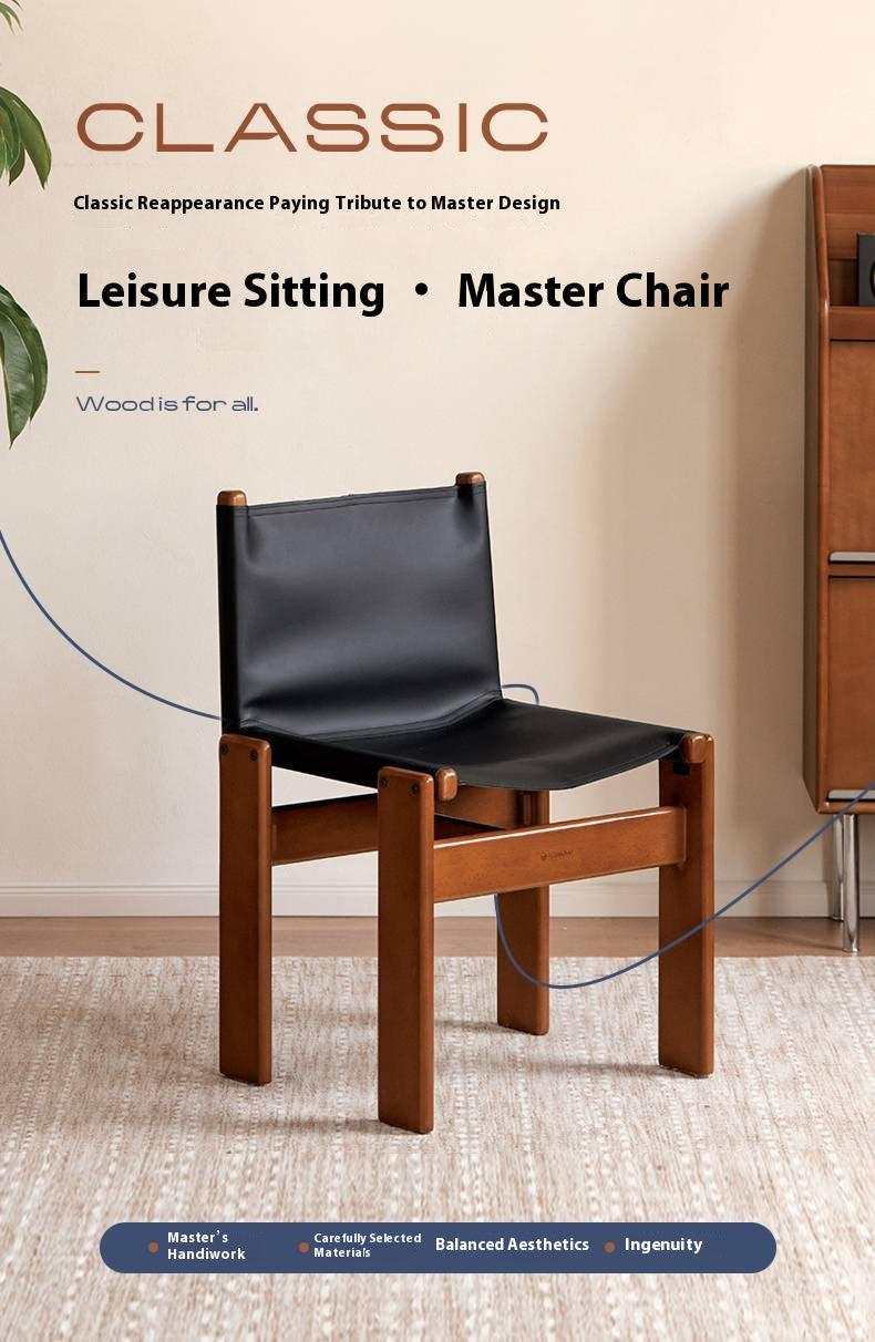 Beech, Black Walnut Solid Wood Dining Chairs antique style single chairs