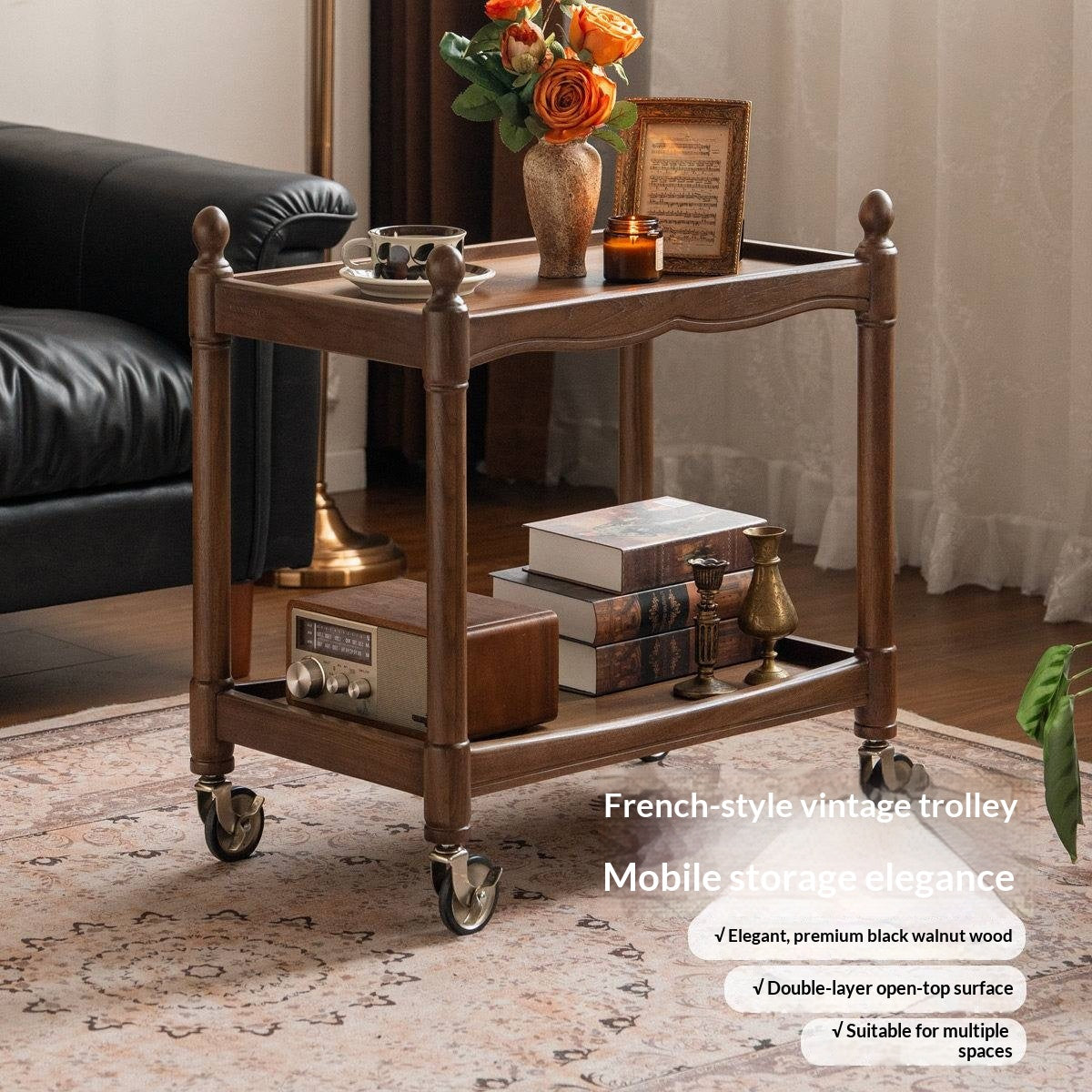 French Retro Living Room Furniture Set Collection