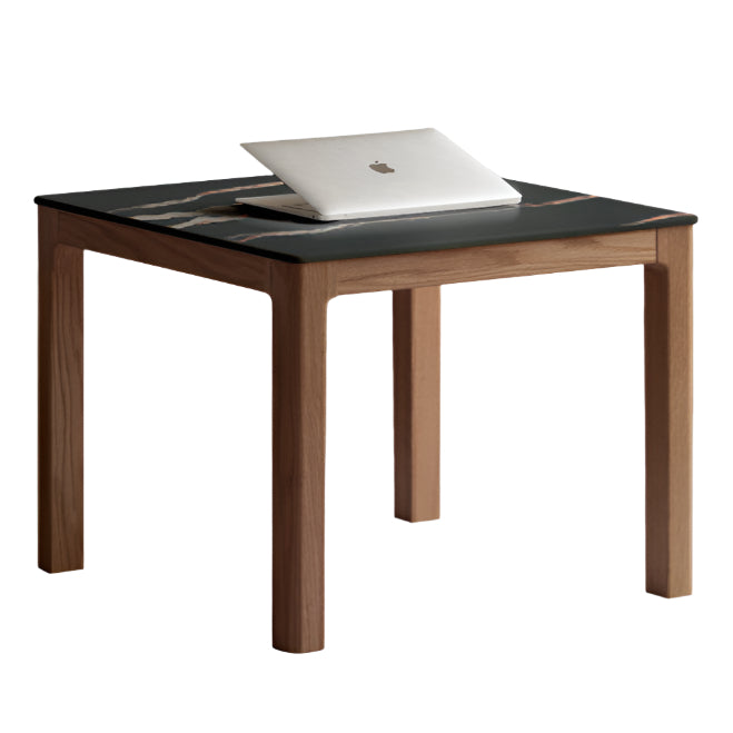 Oak Solid Wood Modern Style Rock Plate Tea Table image 8