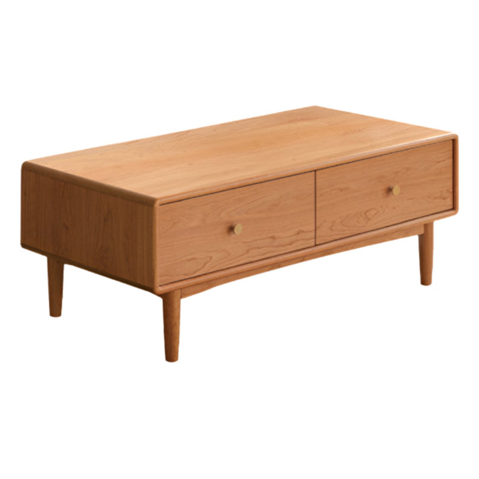 Cherry Solid Wood Medieval Style Coffee Table image 7